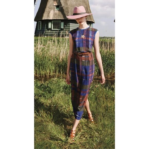 Anthropologie Andaz Maxi Dress by HD in Paris sz 4 - Picture 4 of 14